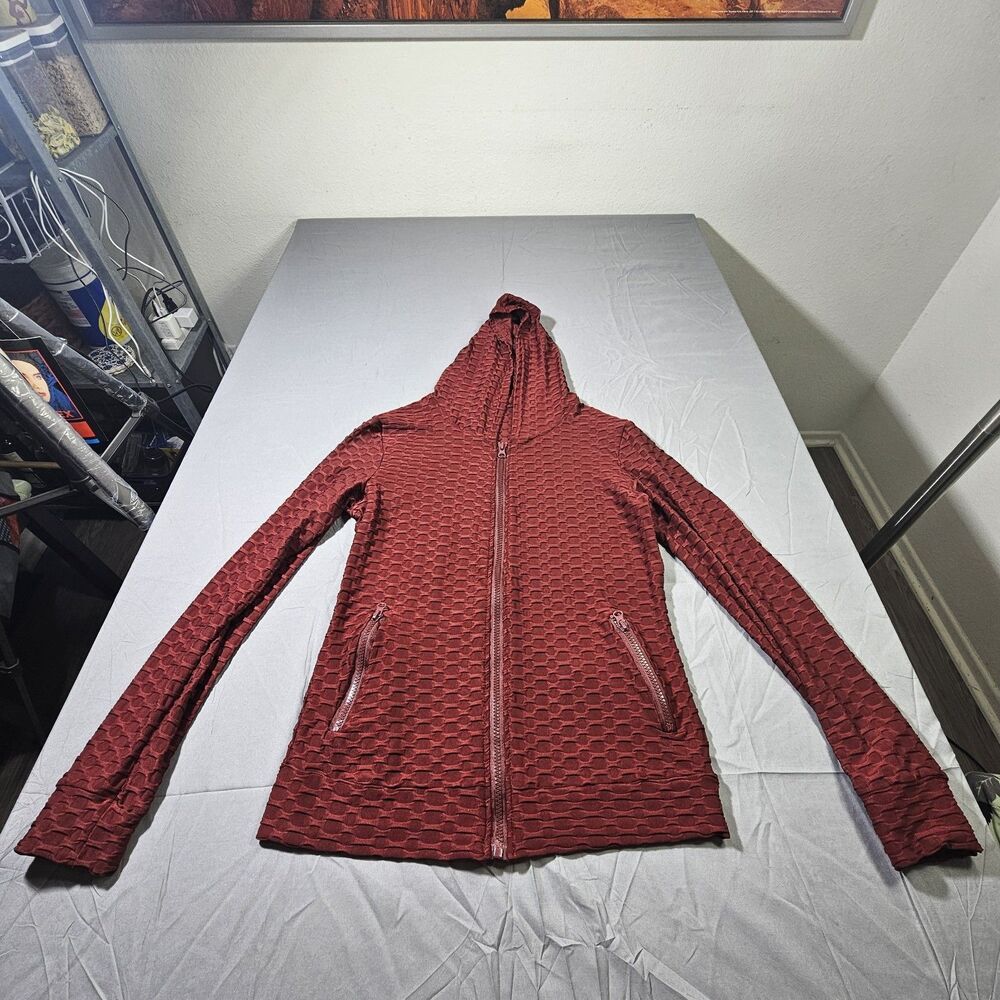 XJ BOOST Womens Workout Zip Up Hoodie Size S